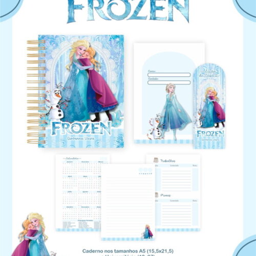 Arquivo Digital Volta Ás Aulas Frozen 2026 #7420