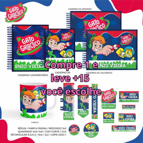Arquivo Digital Volta Ás Aulas Gato Galáctco #5552