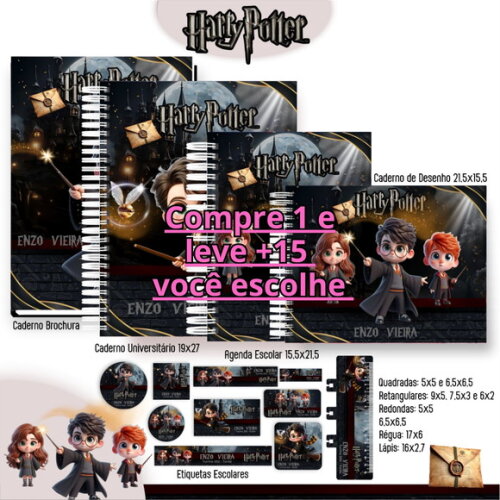Arquivo Digital Volta Ás Aulas Harry Potter #6012