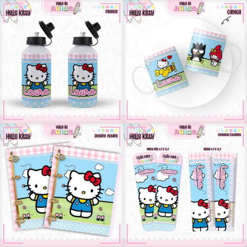 Arquivo Digital Volta Ás Aulas Hello Kitty #1943