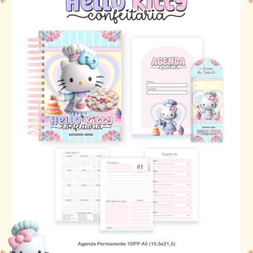 Arquivo Digital Volta Ás Aulas Hello Kitty 2026 #7523