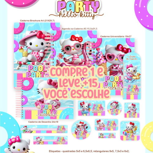 Arquivo Digital Volta Ás Aulas Hello Kitty 2026 #7524