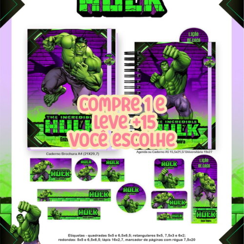 Arquivo Digital Volta Ás Aulas Hulk 2026 #7436