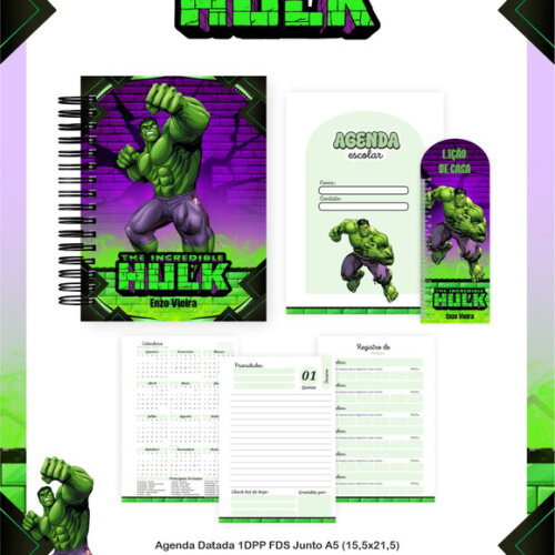 Arquivo Digital Volta Ás Aulas Hulk 2026 #7436