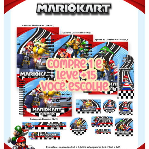 Arquivo Digital Volta Ás Aulas Mario Kart 2026 #7526