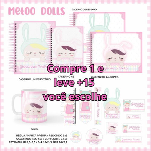 Arquivo Digital Volta Ás Aulas Metoo Dolls #5505
