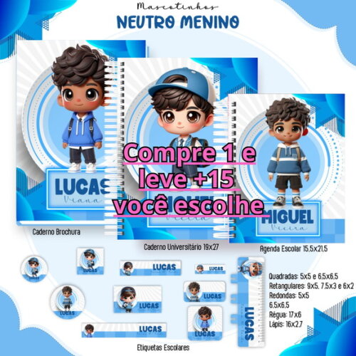 Arquivo Digital Volta Ás Aulas Menino Neutro #1984