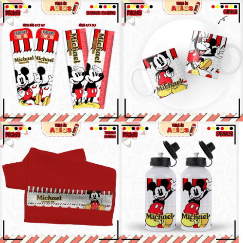 Arquivo Digital Volta Ás Aulas Mickey #1973