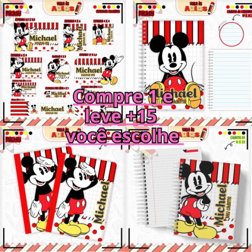 Arquivo Digital Volta Ás Aulas Mickey #1973
