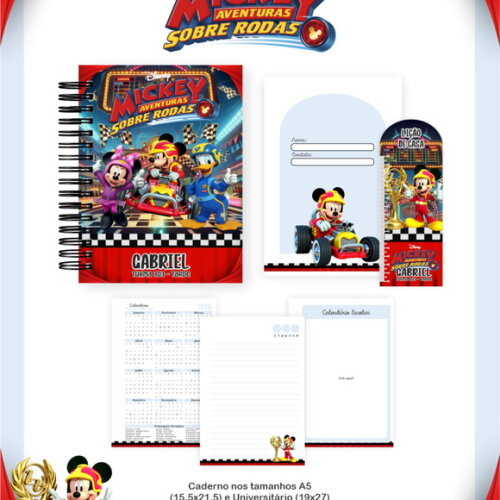 Arquivo Digital Volta Ás Aulas Mickey 2026 #7522