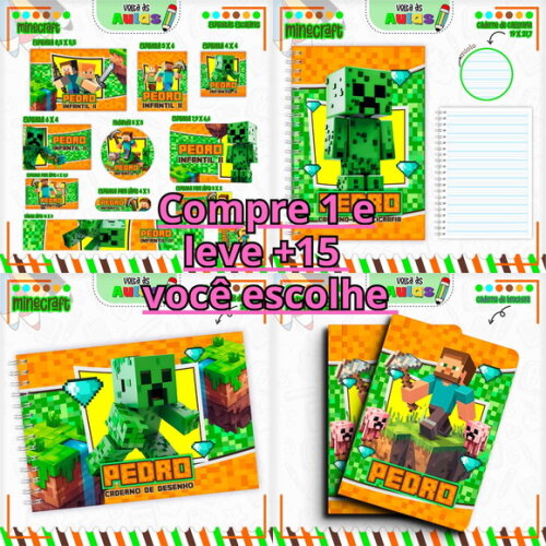Arquivo Digital Volta Ás Aulas Minecraft #1964