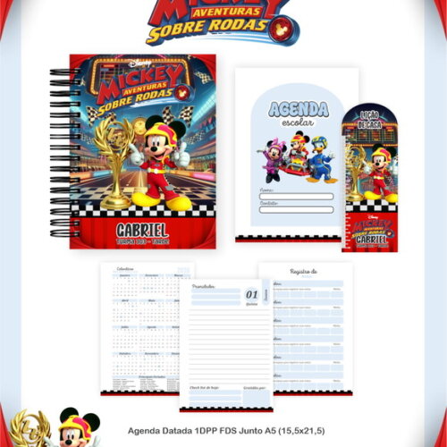Arquivo Digital Volta Ás Aulas Mickey 2026 #7522