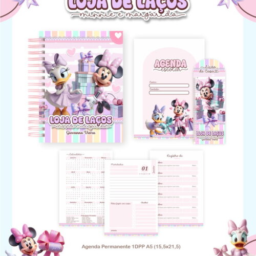 Arquivo Digital Volta Ás Aulas Minnie 2026 #7595