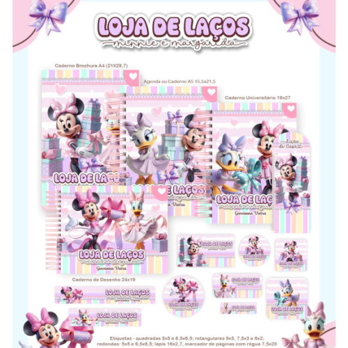 Arquivo Digital Volta Ás Aulas Minnie 2026 #7595