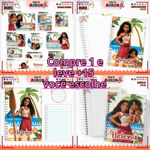 Arquivo Digital Volta Ás Aulas Moana #6233
