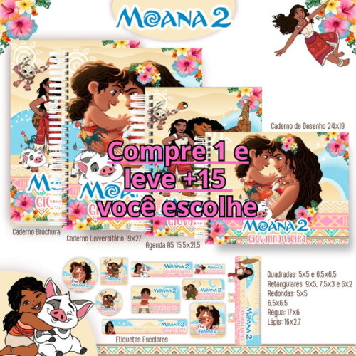 Arquivo Digital Volta Ás Aulas Moana 2 #4658
