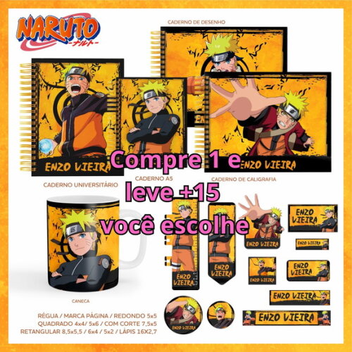 Arquivo Digital Volta Ás Aulas Naruto #5500
