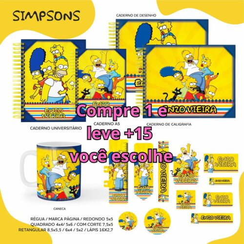 Arquivo Digital Volta Ás Aulas os Simpsons #5537