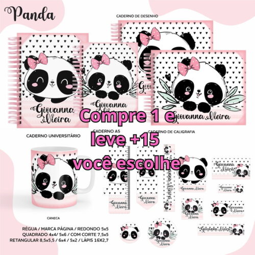 Arquivo Digital Volta Ás Aulas Panda #5493