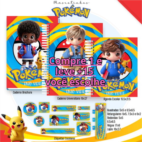 Arquivo Digital Volta Ás Aulas Pokémon #1992