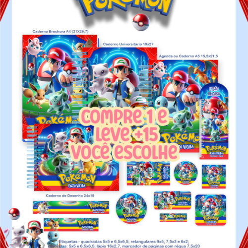 Arquivo Digital Volta Ás Aulas Pokémon 2026 #7253