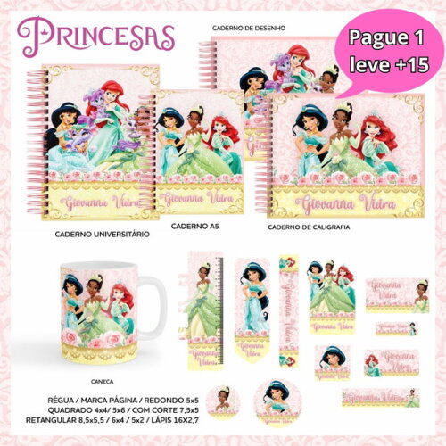 Arquivo Digital Volta Ás Aulas Princesas #3472