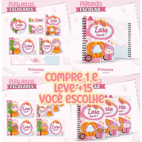 Arquivo Digital Volta Ás Aulas Princesas #7620