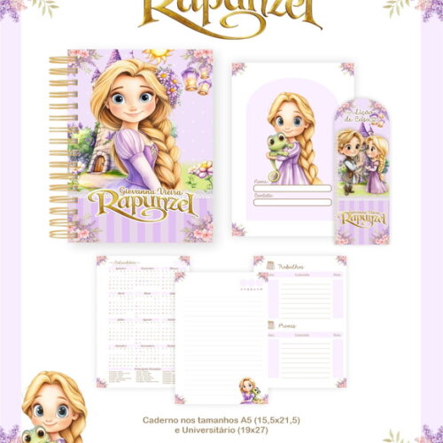 Arquivo Digital Volta Ás Aulas Rapunzel 2026 #7634