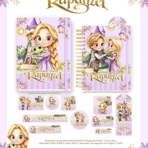 Arquivo Digital Volta Ás Aulas Rapunzel 2026 #7634