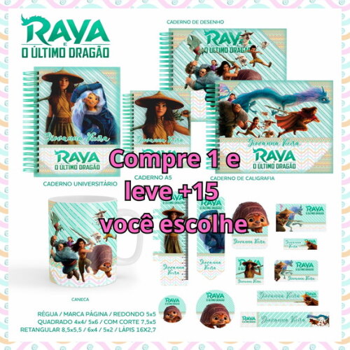 Arquivo Digital Volta Ás Aulas Raya e o Último Dragão #5529