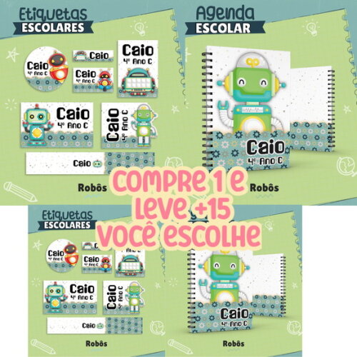 Arquivo Digital Volta Ás Aulas Robô #7629
