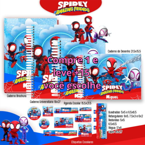 Arquivo Digital Volta Ás Aulas Spidey e Seus Amigos #5434