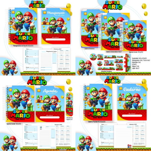 Arquivo Digital Volta Ás Aulas Super Mario #6024