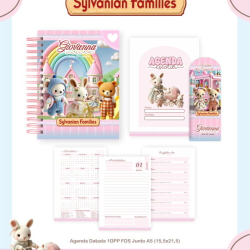 Arquivo Digital Volta Ás Aulas Sylvanian Families 2026 #7339