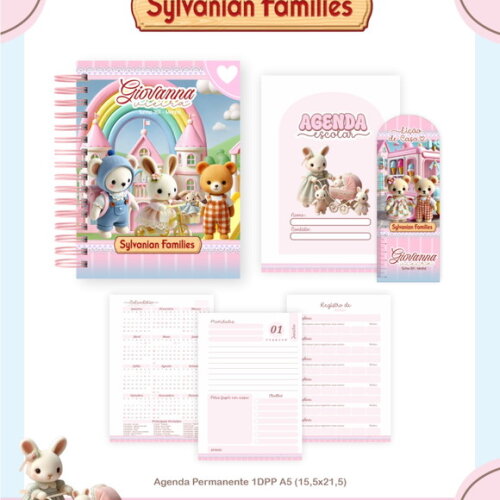 Arquivo Digital Volta Ás Aulas Sylvanian Families 2026 #7339