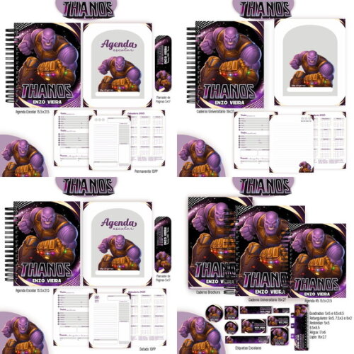 Arquivo Digital Volta Ás Aulas Thanos #4657