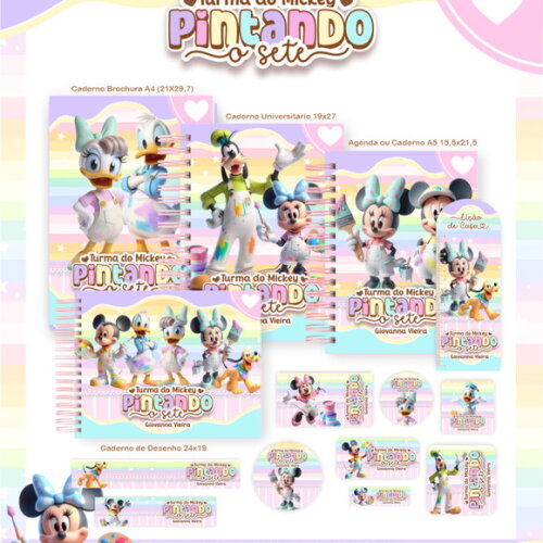 Arquivo Digital Volta Ás Aulas Turma do Mickey 2026#7241