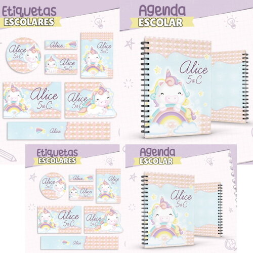 Arquivo Digital Volta Ás Aulas Unicórnio #7623