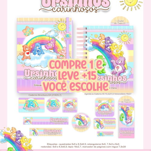 Arquivo Digital Volta Ás Aulas Ursinho Carinhosos 2026 #7421