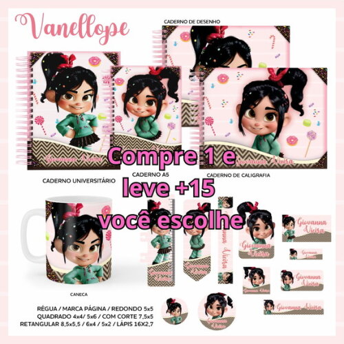 Arquivo Digital Volta Ás Aulas Vanellope #3470