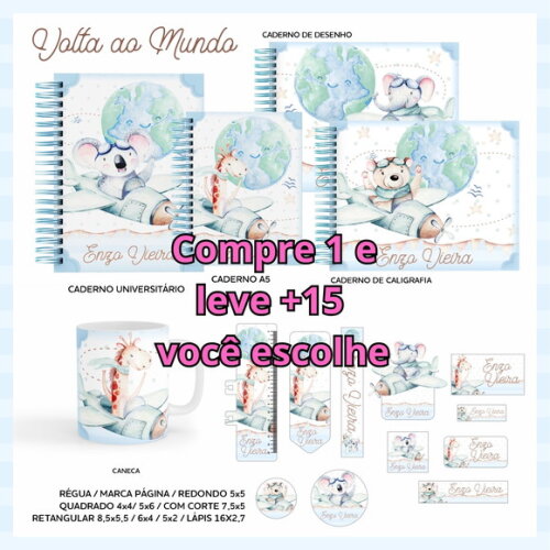Arquivo Digital Volta Ás Aulas Volta ao Mundo #3598