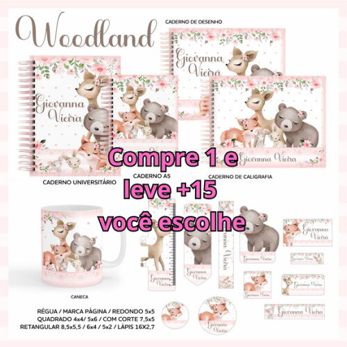 Arquivo Digital Volta Ás Aulas Woodland #3473