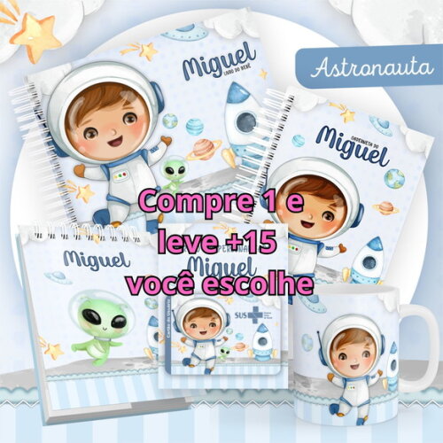 Arquivo Livro do Bebê e Caderneta Astronauta #1498