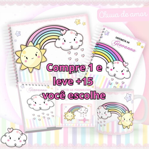 Arquivo Livro do Bebê e Caderneta Chuva de Amor #1489