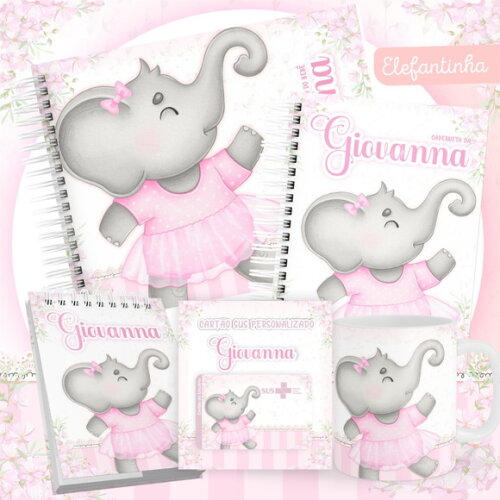 Arquivo Livro do Bebê e Caderneta Elefantinha #2529