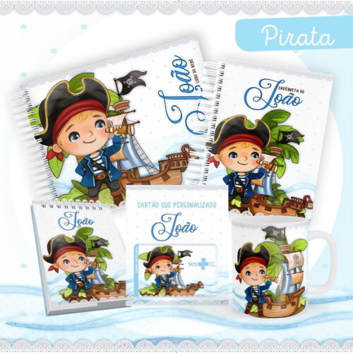 Arquivo Livro do Bebê e Caderneta Pirata #1455