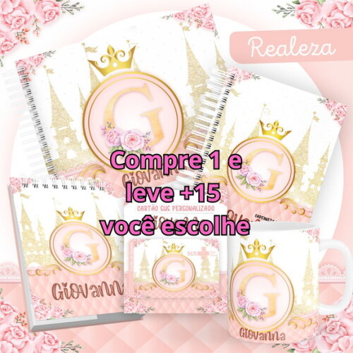 Arquivo Livro do Bebê e Caderneta Realeza #1453