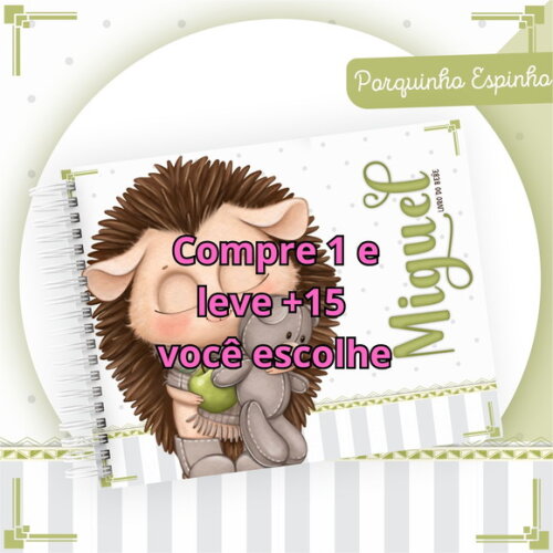 Arquivo Livro do Bebê Porco Espinho #1458