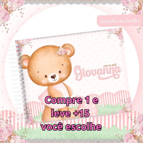 Arquivo Livro do Bebê Ursinha no Jardim #1445