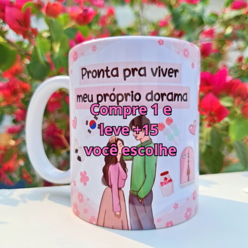 Arte Caneca Dorama - Arquivo Digital #5644